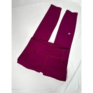 Size 6 Lululemon Invigorate Leggings 25"